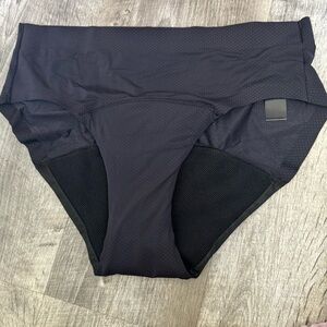 Thinx Breathable Hiphugger - Black - Size: Small